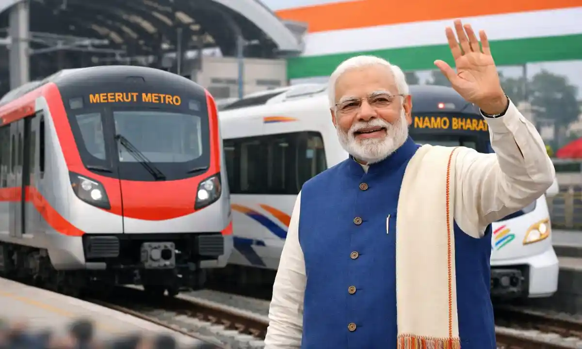 Meerut Train Namo Bharath Prime Minister Modi